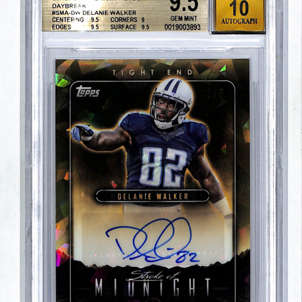 2024 Topps Stroke of Midnight Daybreak Delanie Walker #SMA-DW BGS 9.5 Auto 10 /5