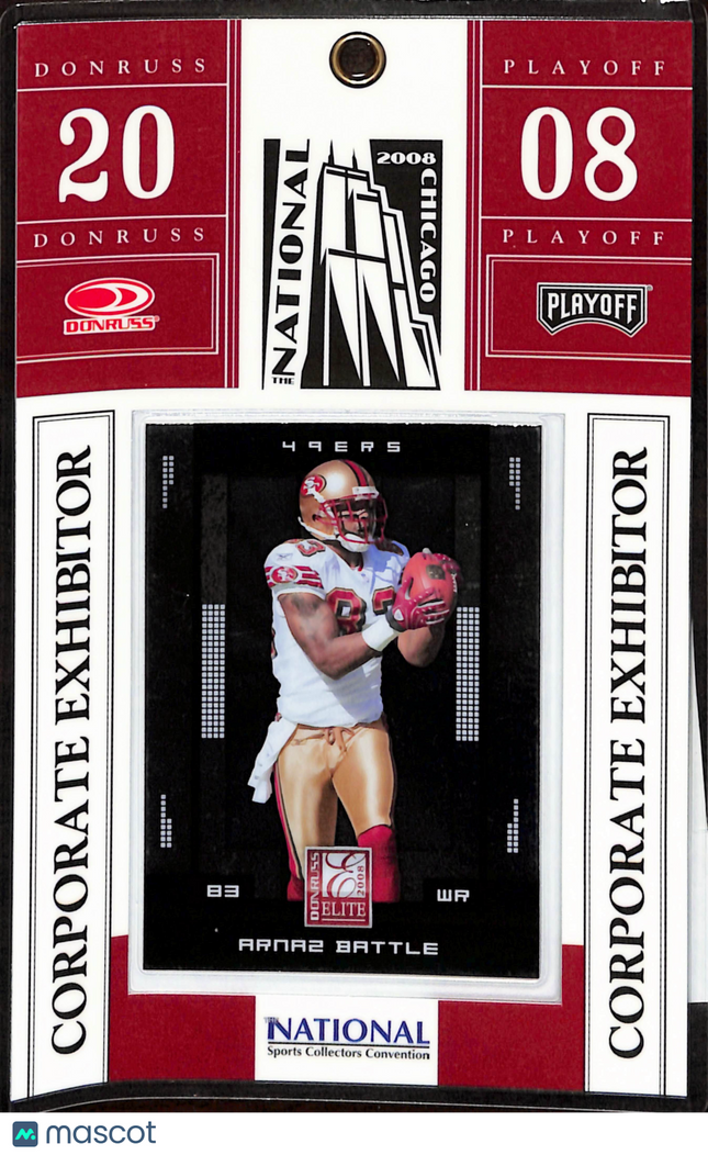2008 Elite Arnaz Battle #83 National Sports Collectors Corporate Exhibitor