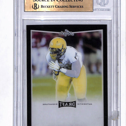 2016 Leaf Metal Draft DeForest Buckner Opaque Black 1/1 Pre-Production Proof