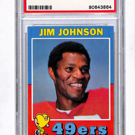 1971 Topps Jim Johnson #24 PSA 7