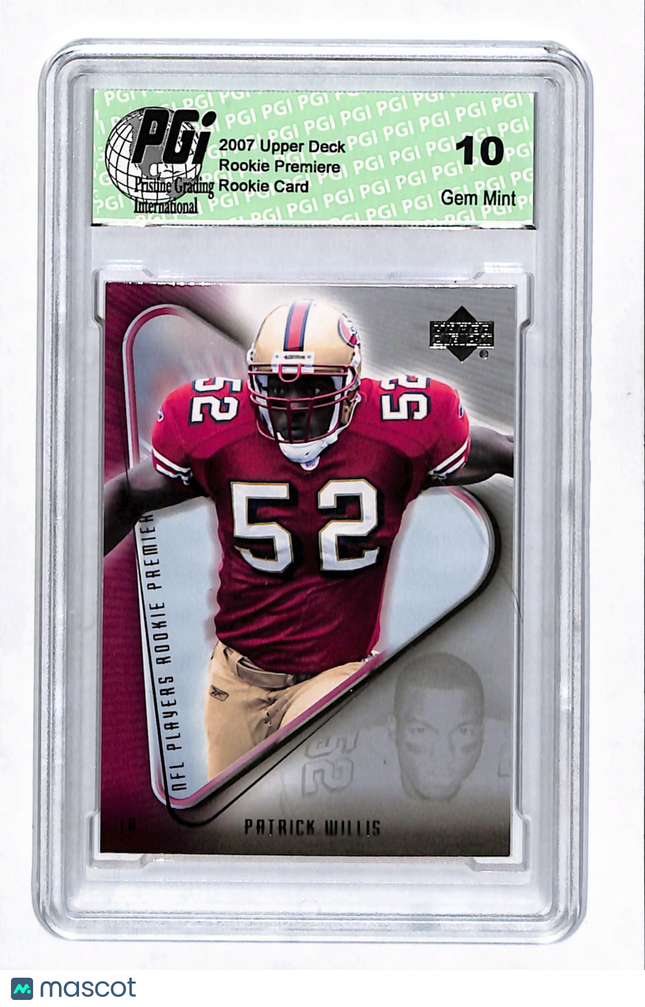 2007 Upper Deck Rookie Premiere Patrick Willis #30