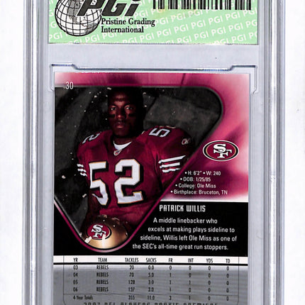 2007 Upper Deck Rookie Premiere Patrick Willis #30