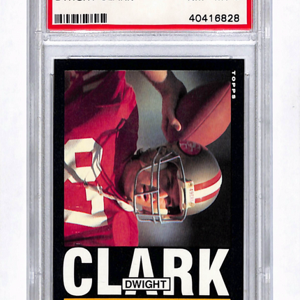 1985 Topps Dwight Clark #150 PSA 8