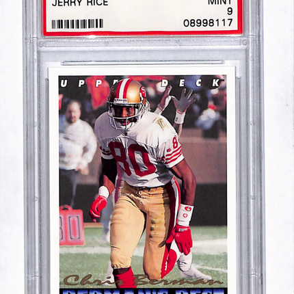 1993 Upper Deck Jerry Rice #433 PSA 9