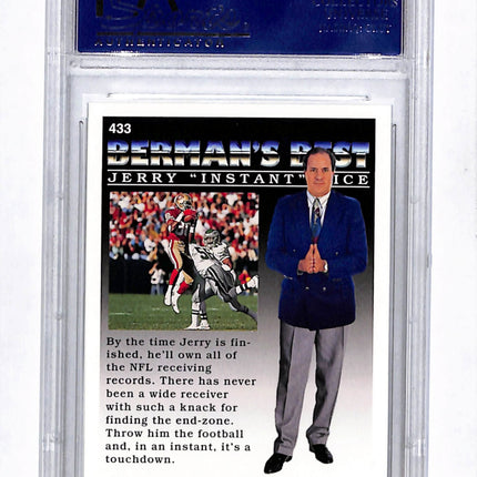 1993 Upper Deck Jerry Rice #433 PSA 9