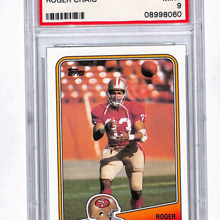 1988 Topps Roger Craig #40 PSA 9