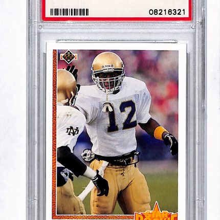 1991 Upper Deck Ricky Watters #9 PSA 9