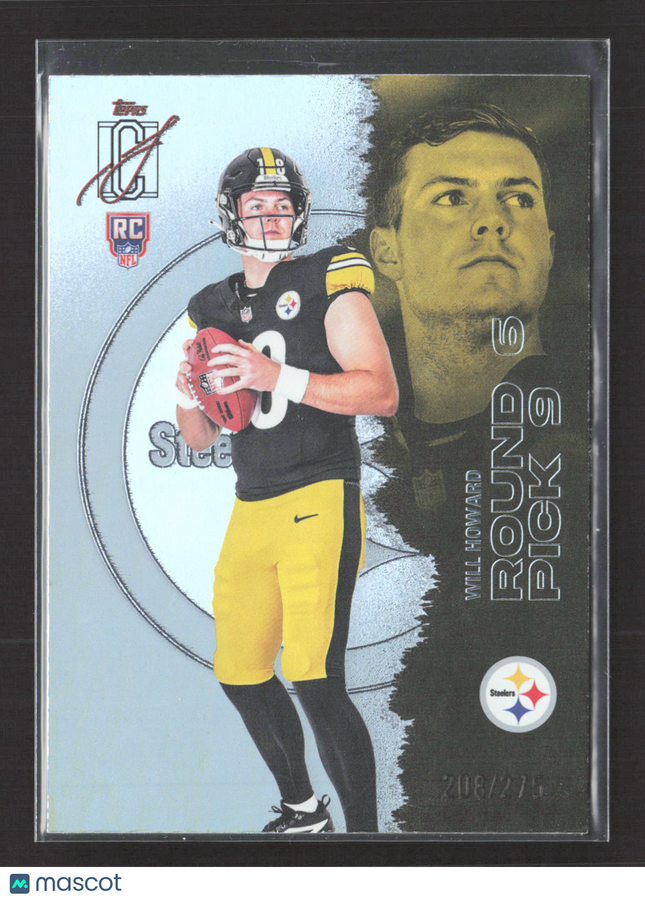 2025 Topps Signature Class Will Howard #107 208/275 RC