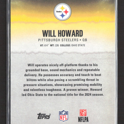 2025 Topps Signature Class Will Howard #107 208/275 RC
