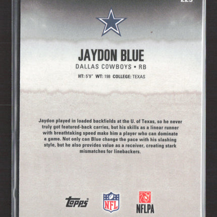 2025 Topps Signature Class Jaydon Blue #225 185/225 RC