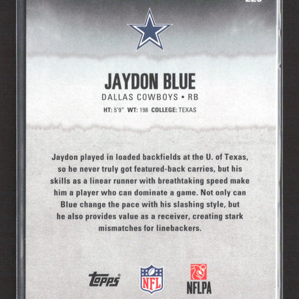2025 Topps Composite Signature Class Jaydon Blue #225 Green RC 045/175