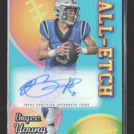 2024 Topps Chrome All-Etch Bryce Young #AEA-BY 113/199 Auto