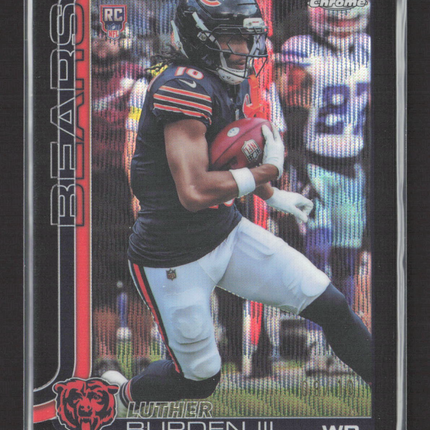 2025 Topps Chrome Luther Burden III #334 RC Black Wave /10