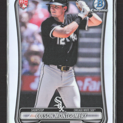 2026 Bowman Chrome Colson Montgomery #68 RC Red Rc Logo