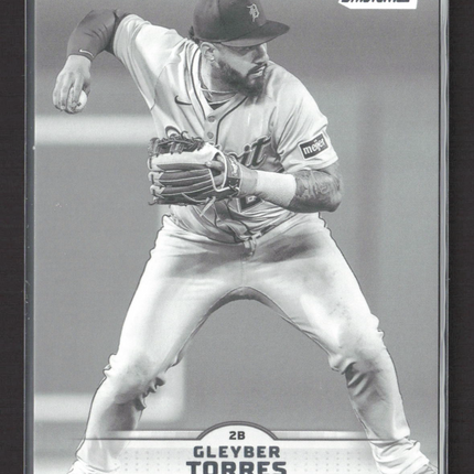 2025 Topps Stadium Club Gleyber Torres #38 Black and White