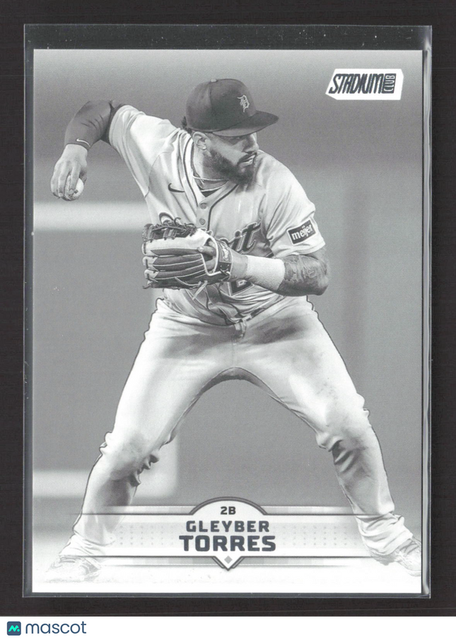 2025 Topps Stadium Club Gleyber Torres #38 Black and White