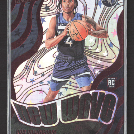 2025 Panini Revolution New Wave Rob Dillingham #7 Astro RC 073/299