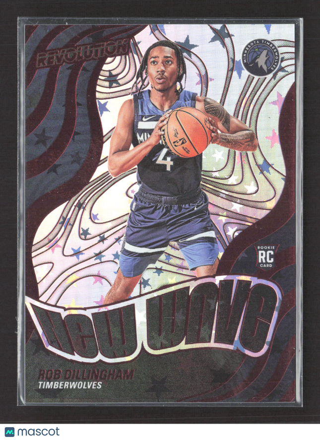 2025 Panini Revolution New Wave Rob Dillingham #7 Astro RC 073/299