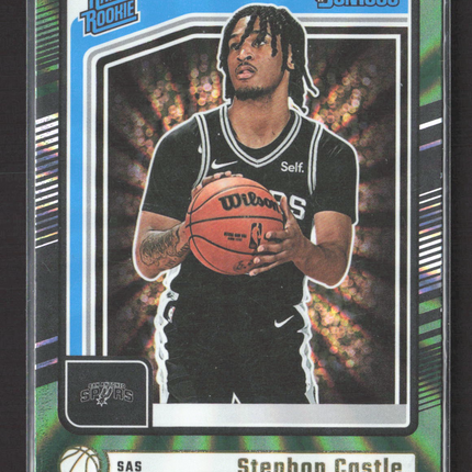 2024 Panini Donruss Stephon Castle #244 Green Laser