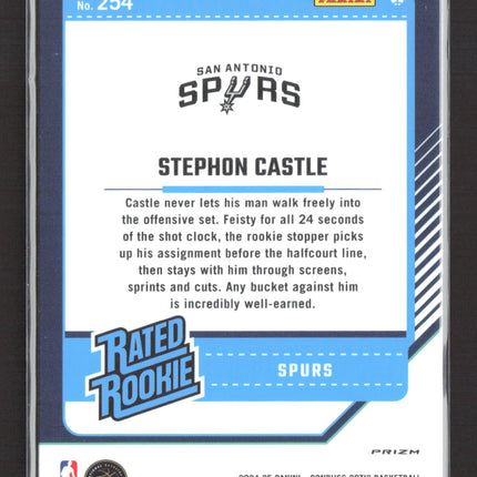 2025 Panini Donruss Optic Stephon Castle #254 holo