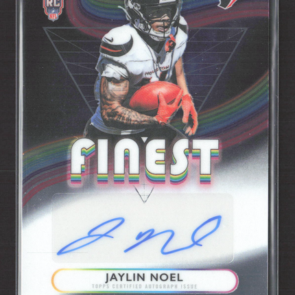 2025 Topps Finest Jaylin Noel #RFA-JN RC Auto