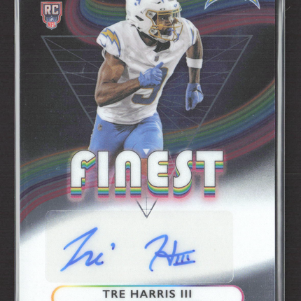 2025 Topps Finest Tre Harris III #RFA-TH RC Auto