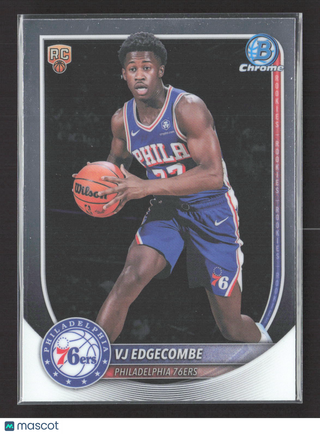 2025 Topps Bowman Chrome VJ Edgecombe #BCV-3 RC