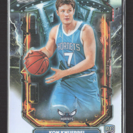 2026 Topps Chrome Basketball Kon Knueppel #ET-14 Refractor RC