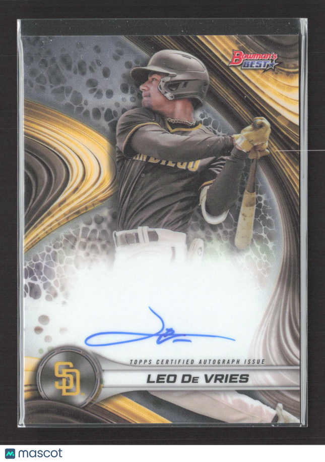 2024 Topps Bowman's Best Leo De Vries #B24-LD Auto
