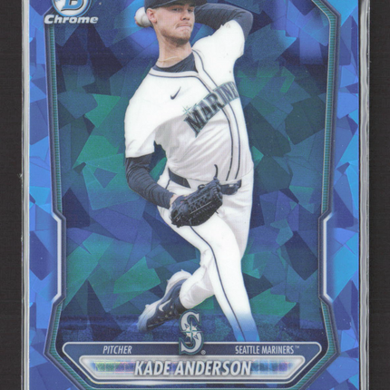 2026 Bowman Chrome Kade Anderson #BCP-19 Blue Sapphire Refractor