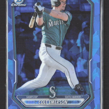2024 Bowman Chrome Colt Emerson #BCP-108 Blue Sapphire