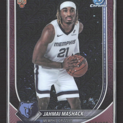 2025 Bowman Chrome University Jahmai Mashack #BCV-54 Purple Mojo RC 019/215