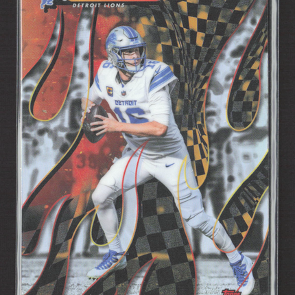 2025 Topps Finest Torchers Jared Goff #T-16 Refractor