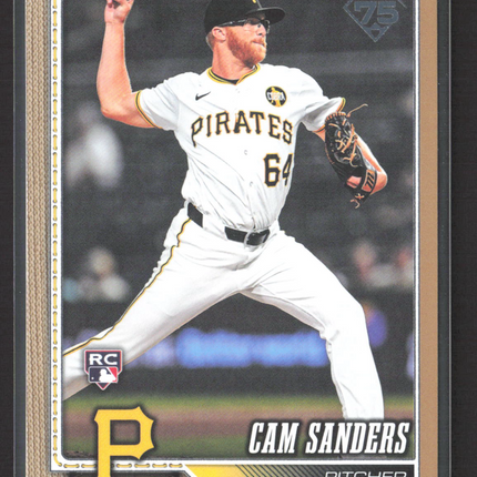 2026 Topps Series Two Cam Sanders #679 Gold RC /2026