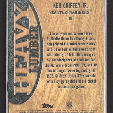2024 Topps Heavy Lumber Ken Griffey Jr. #HL-26