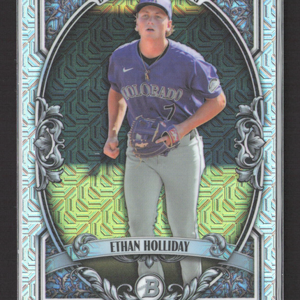 2026 Topps Bowman Sterling Chrome Ethan Holliday #BST-11 Mojo