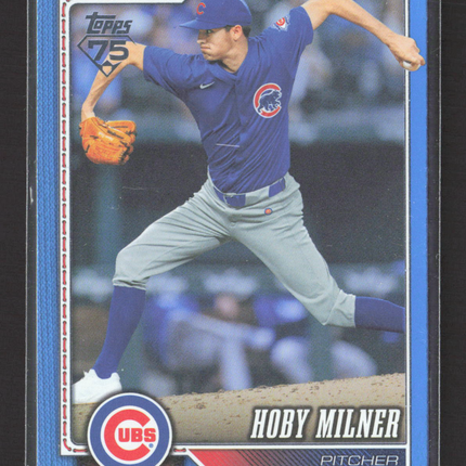 2026 Topps Series Two Hoby Milner #616 Blue Border /150