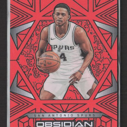2025 Panini Obsidian De'Aaron Fox #135 Orange 110/125