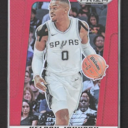 2025 Panini Prizm Deca Keldon Johnson #23 Red /199