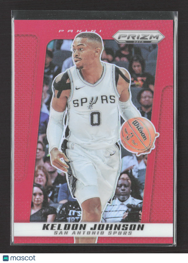 2025 Panini Prizm Deca Keldon Johnson #23 Red /199