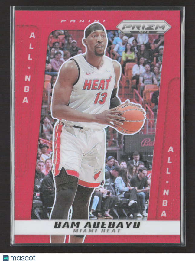 2025 Panini Prizm Deca Bam Adebayo #281 Red /199