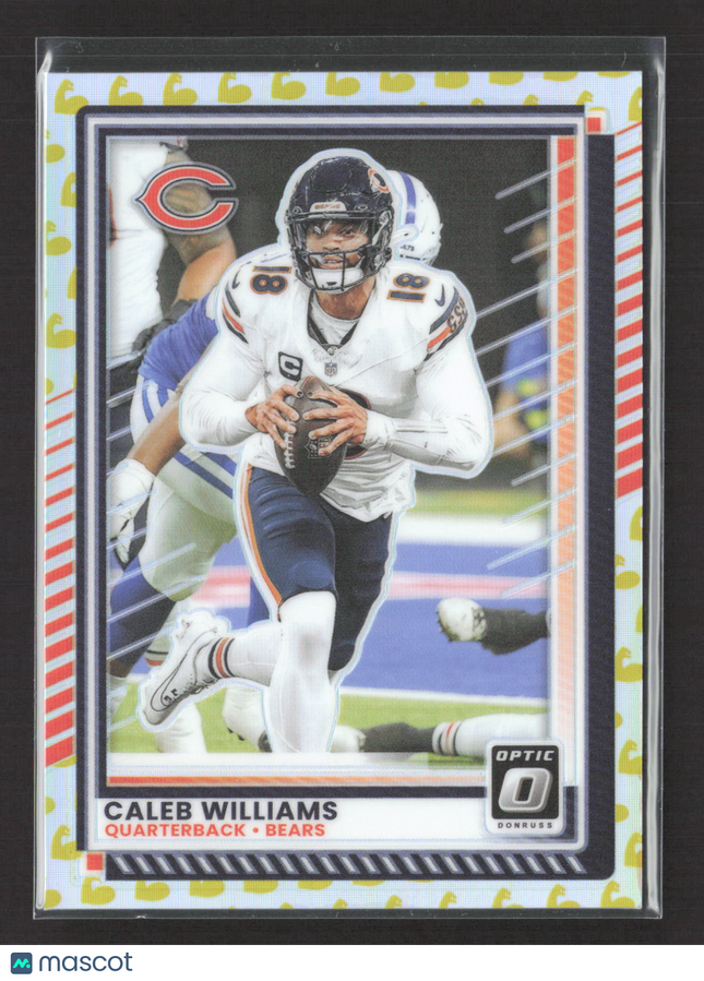2025 Panini Donruss Optic Prizm Caleb Williams #8 111/199 Flex