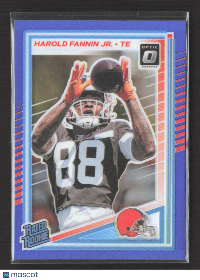 2025 Panini Donruss Optic Harold Fannin Jr. #284 Blue 169/249