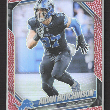 2025 Panini Prizm Football Aidan Hutchinson #210 Pigskin /180