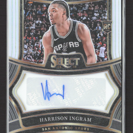 2025 Panini Select Prizm Harrison Ingram #RS-ING RC 154/249 Auto