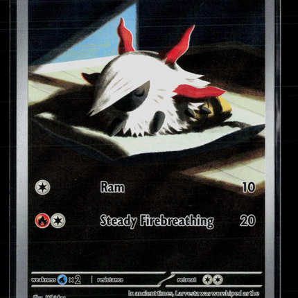 Pokemon 2024 Surging Sparks Larvesta #196/191