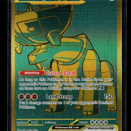 Pokemon 2024 Paldean Fates Ting-Lu EX HR #244/91