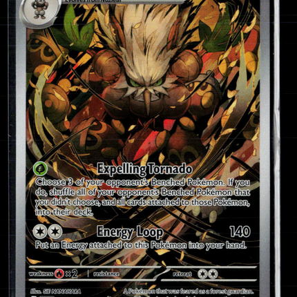 Pokemon 2024 Temporal Forces Shiftry #163/162