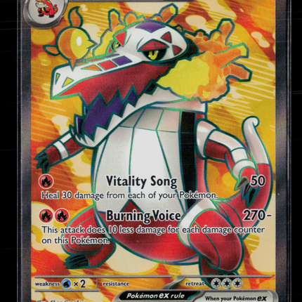 Pokemon 2023 Paldea Evolved Skeledirge EX SAR #233/193