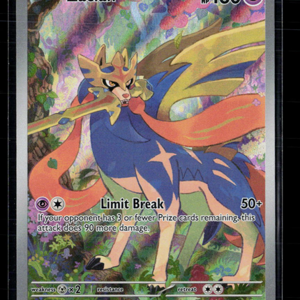 Pokemon 2025 Scarlet & Violet Phantasmal Flames Zacian #100/94